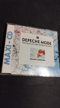 Depeche Mode Never let me down again MAXI CD EX+