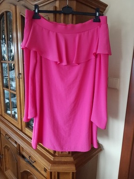 Atmosphere różowa tunika sukienka hiszpanka 44 42