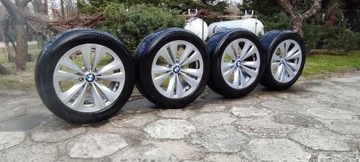 Felgi 18" BMW, 8Jx18EH2. Wraz z oponami letnimi