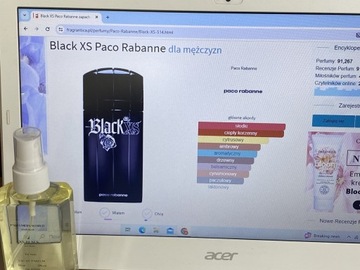 Paco Rabane Xs Black