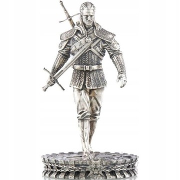 Figurka Moneta Geralt Wiedźmin Biały Wilk 5oz 2021