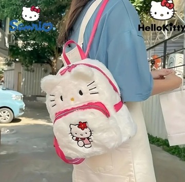 Pluszowy plecak hello Kitty 