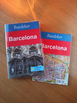 Barcelona Przewodnik Baedeker z mapą - PL + gratis