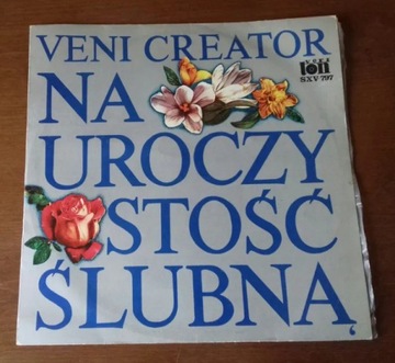 Płyta winylowa Veni Creator Na uroczystość ślubną