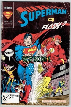 Superman Nr 1/1992 - TM-Semic - Wyścig !