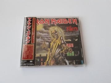 IRON MAIDEN - KILLERS CD Japan z OBI Wyd. 1998 r.