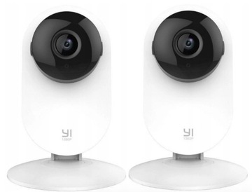 KAMERY YI 1080P Twin Pack 2 szt wewnętrzne monitoring niania nadzór AI