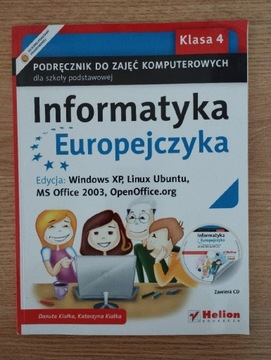 Informatyka Europejczyka klasa 4 Helion