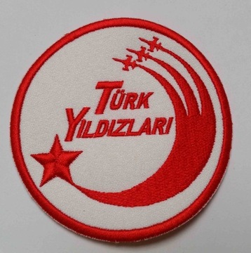 naszywka zespołu akrobacyjnego Türk Yildizlari