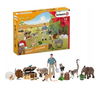 SCHLEICH 98272 Kalendarz Adwentowy WILD LIFE 2021