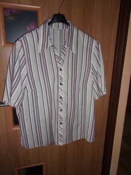 koszulowa bluzka damska 48