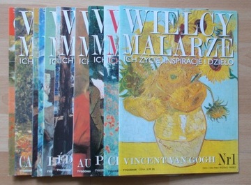 WIELCY MALARZE+GALERIA SZTUKI 10 szt Renoir Degas