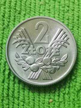 Moneta obiegowa prl 2zl jagody 1960r