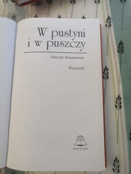 W PUSTYNI I PUSZCZY - HENRYK SIENKIEWICZ