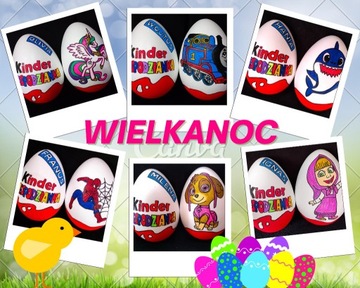 Wielkanoc jajko Kinder Niespodzianka XXL obrazek 