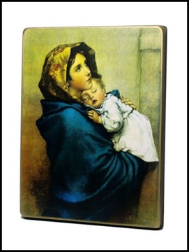 Ikona Matka Boża Cygańska-Madonna z ulicy 20x15 cm