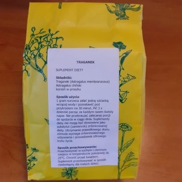 Traganek / Astragalus chiński Glikozydy 250g