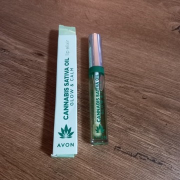 Avon Cannabis Sativa Oil eliksir do ust olej konop