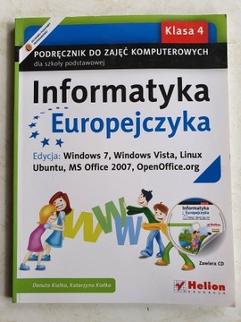 Informatyka Europejczyka 4 podręcznik Helion Eduka