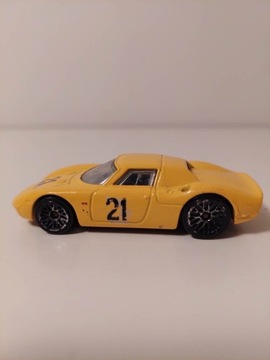 Hot Wheels Ferrari 250lm żółty 2007 pojazd zabawka