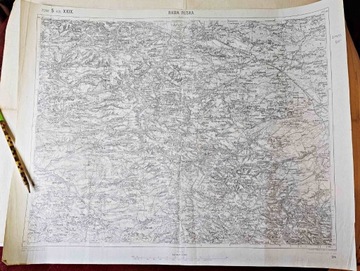 Stara mapa Rawa Ruska 1914 rok