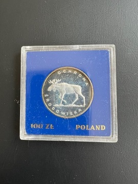 100 zł Łoś 1978r. Ag625