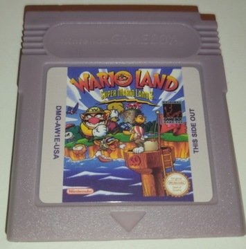 Mario Land Warioland Gra kartridż GameBoy Game Boy