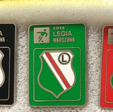 Legia Warszawa „liga PRL„ odznaka na pin