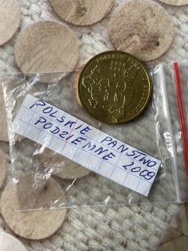 Moneta 2 zł  „Polskie Państwo Podziemne 2009 r.” 