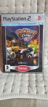 Rachet and Clank 3 stan dobry,brak książeczki