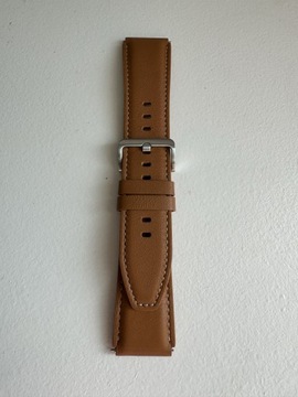 Pasek do smartwatch zegarka brązowy 22mm