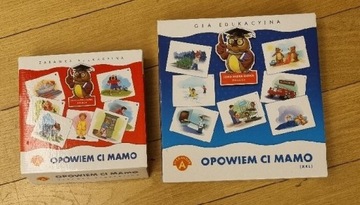 ZESTAW | OPOWIEM CI MAMO | Gra edukacyjna 