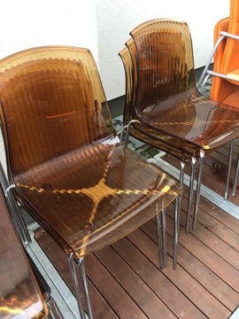 Krzesło transparentne 