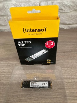 Dysk SSD Intenso - 512GB SATA III M.2