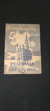 Orientacyjny plan miasta Poznania XXIV