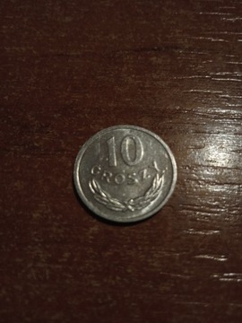 Moneta 10 groszy z 1978 roku