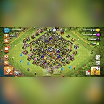 Clans of clans max 4200gemów 