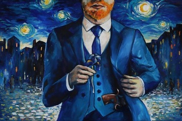 obraz olejny Vincent van Gogh 150x120cm