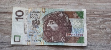 Banknot 10 złotych 