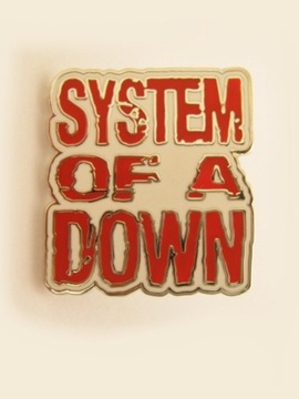 pin button przypinka metalow SOAD System of A Down