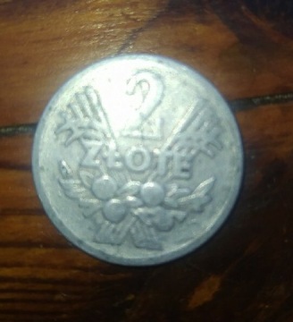 2zł moneta z 1958r.