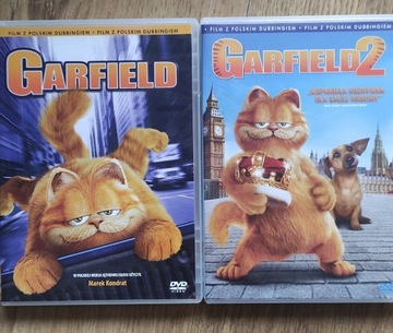 Garfield 2 części DVD 