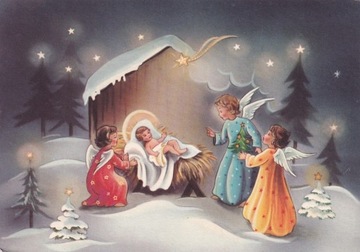 Boże Narodzenie - 2 pocztówki