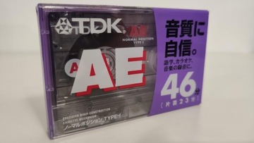 TDK AE 46 kaseta magnetofonowa