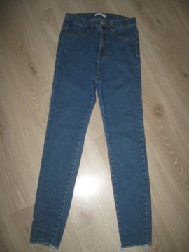 Cropp spodnie jeans wysoki stan rozmiar 34 XS