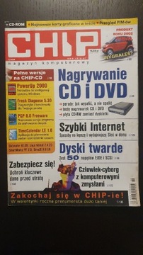 Zestaw czasopismo CHIP 2003 - 2009 płyty DVD