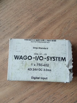 WAGO 750-402 4 Wejścia dwustanowe 24V DC 3.0ms