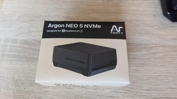 Argon Neo 5 M.2 NVMe - obudowa do Raspberry Pi 5