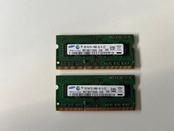  PAMIĘĆ 2x2GB 4GB DDR3 SO-DIMM PC3-10600S 1333MHz 