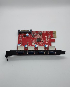 Inatec 4-portowa karta USB 3.0 KTU3FR-4P